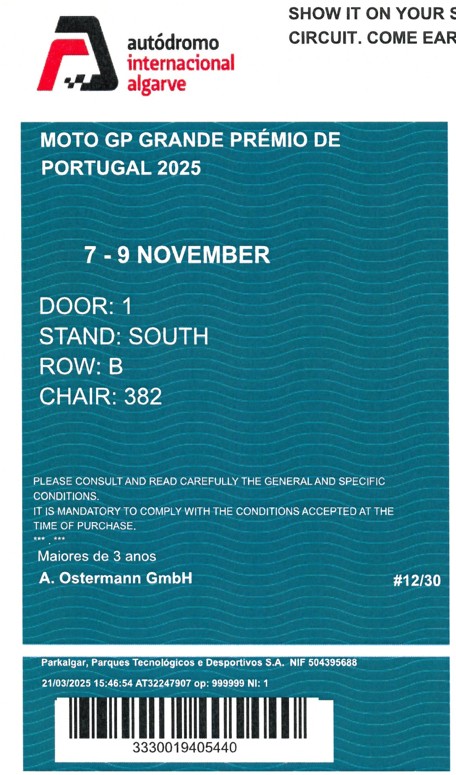 Moto GP Portimao 2025