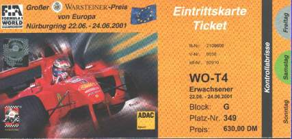 Nuerburgring 2001
